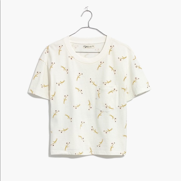 Madewell Tops - Madewell easy crop tee